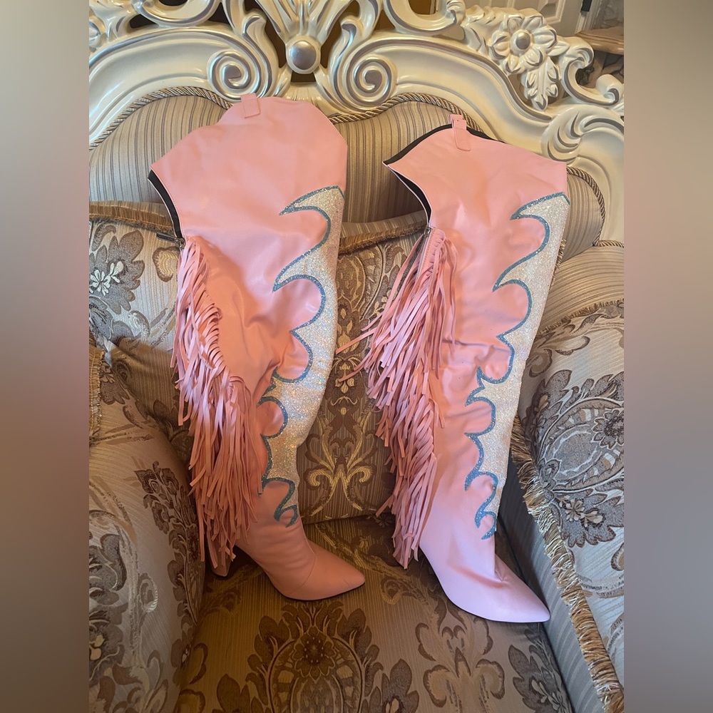 Cape Robbin beautiful cowgirls knee high boot